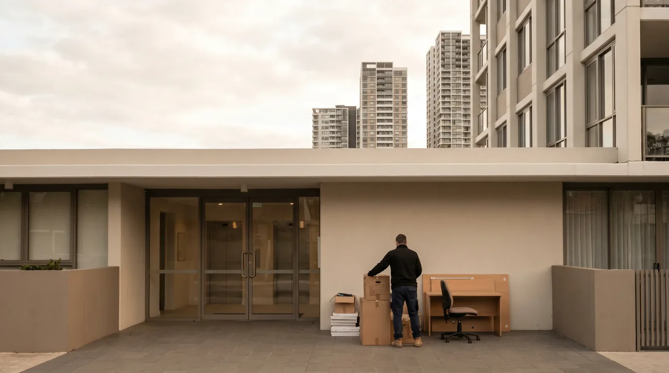Moving a student room near Macquarie University: the small-load, semester-timed move